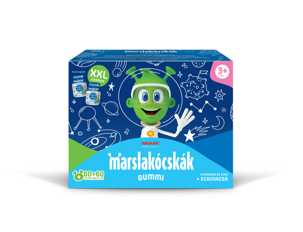 Marslakócskák Gummi Echinacea gumitabletta 120 db - Kép 1