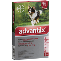 Advantix spot-on cseppek kutyának 10-25 kg 1x2,5ml - Kép