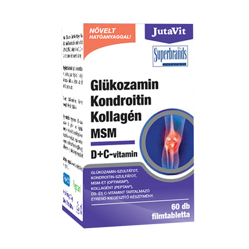 JutaVit Glükozamin Kondroitin MSM filmtabletta 60 db - Kép