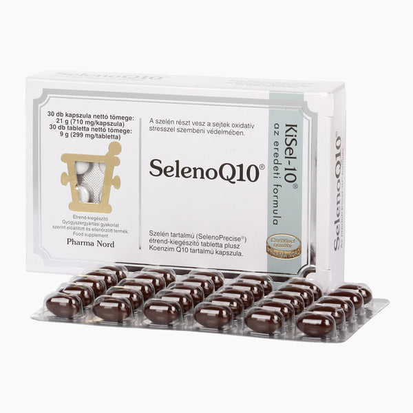 SelenoQ10 Szelén tabletta és Koenzim Q10 kapszula 2x30 db - Kép 2