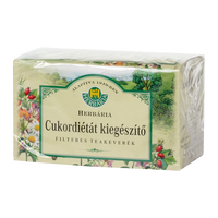 HERBÁRIA cukordiétát kiegészítő filteres tea 20x1,5g - Kép