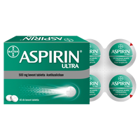 Aspirin Ultra 500 mg bevont tabletta 40 db - Kép