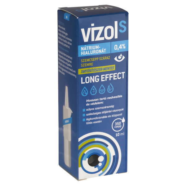 Vizol S 0,4% oldatos szemcsepp száraz szemre 10ml - Kép 2