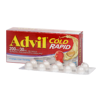 Advil Cold Rapid 200 mg/30 mg kapszula 20 db - Kép