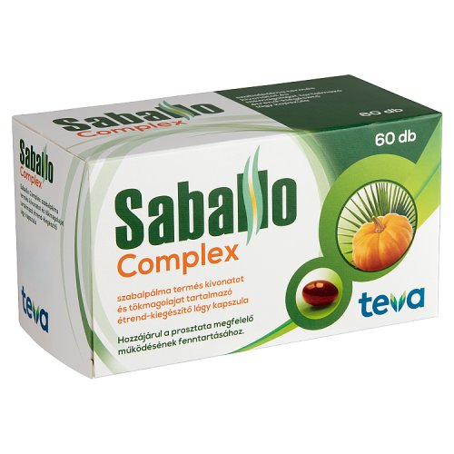 Saballo Complex étrendkiegészítő lágy kapszula 60 db - Kép 2