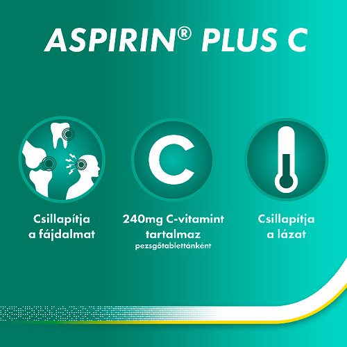 Aspirin Plus C pezsgőtabletta 10 db - Kép 3