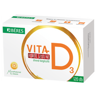 Béres Vita-D3 3200NE Forte tabletta 120 db - Kép