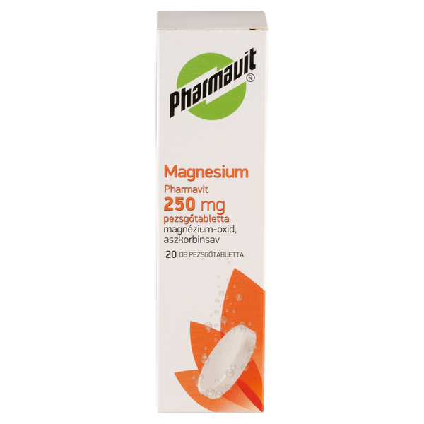 Magnesium 250 mg Pharmavit pezsgőtabletta 20 db - Kép 2