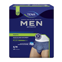 TENA Men Active Fit Pants Plus nadrágpelenka S-M 9 db - Kép