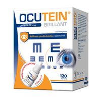 Ocutein Brillant kapszula 120 db + Ocutein Sensitive Care szemcsepp 15ml - Kép
