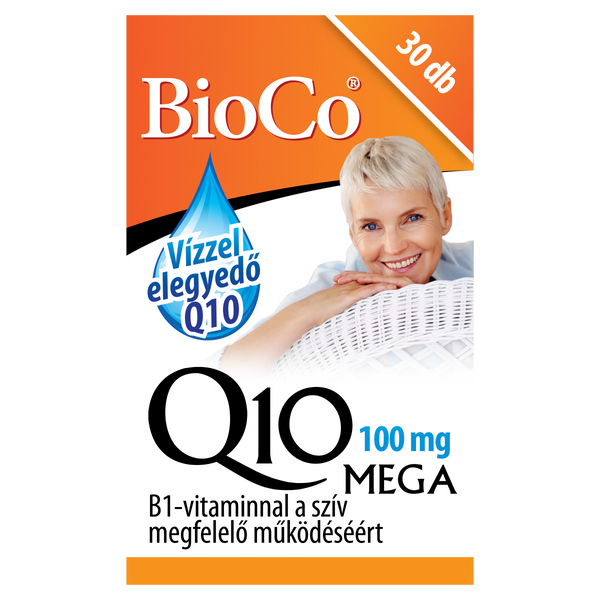 BioCo vízzel elegyedő Q10 Mega 100 mg kapszula 30 db - Kép 1