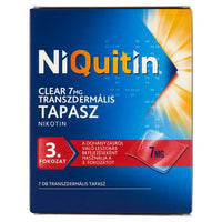 Niquitin Clear 7mg transzdermális tapasz 7 db - Kép