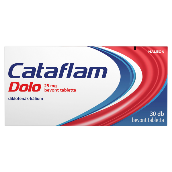 Cataflam Dolo 25 mg bevont tabletta 30 db - Kép 1