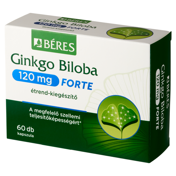 Béres Ginkgo Biloba 120 mg Forte kapszula 60 db - Kép 3