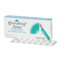 Rhinathiol Tusso 100 mg tabletta 20 db - Kép