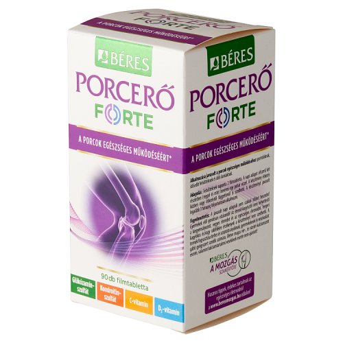 Béres Porcerő Forte étrend-kiegészítő filmtabletta 90 db - Kép 2