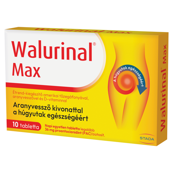 Walurinal Max aranyvesszővel tabletta 10 db - Kép 3