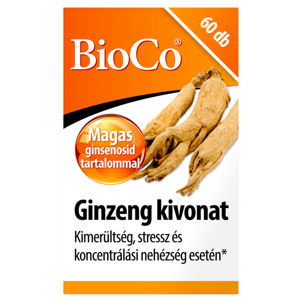 BioCo Ginzeng kivonat tabletta 60 db - Kép 1