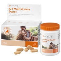 LIVSANE Multivitamin A-Z retard tabletta 60 db - Kép