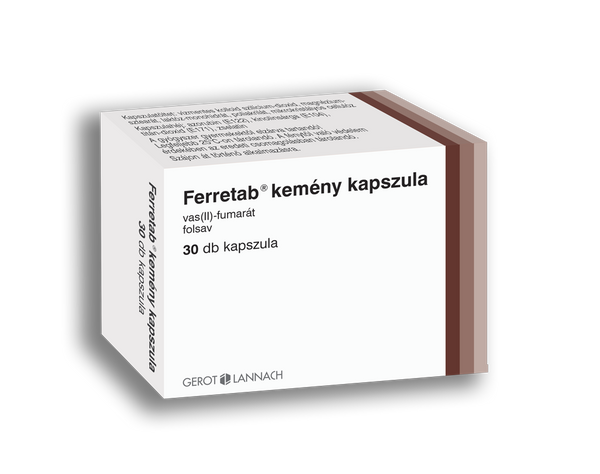 Ferretab kemény kapszula 30 db - Kép