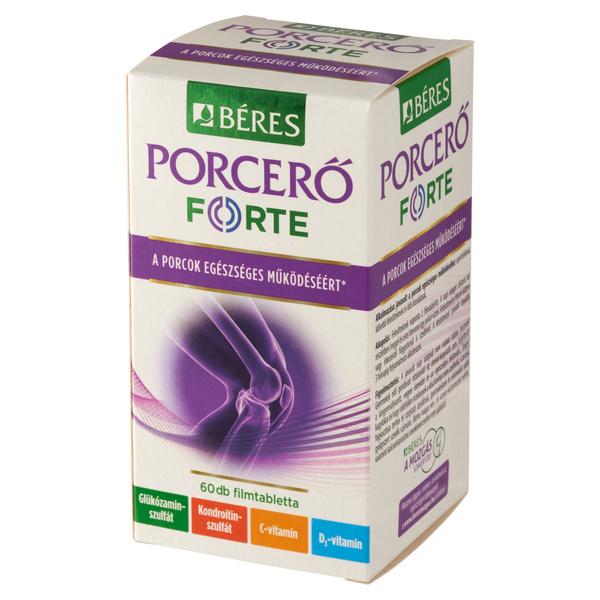 Béres Porcerő Forte étrendkiegészítő filmtabletta 60 db - Kép 3