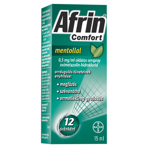 Afrin Comfort mentollal orrspray 15 ml kép