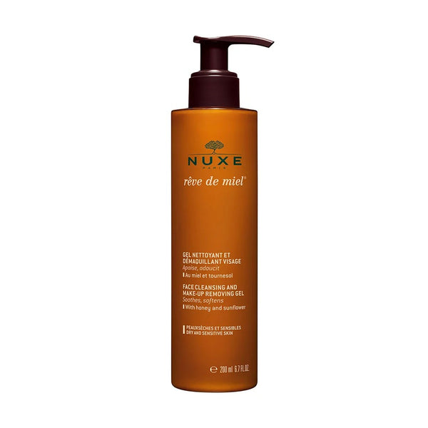 NUXE Reve de Miel arc és sminklemosó gél 200ml - Kép 1