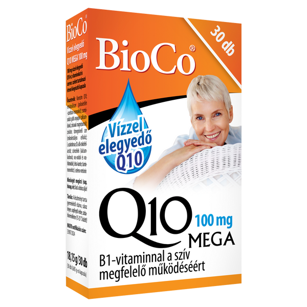 BioCo vízzel elegyedő Q10 Mega 100 mg kapszula 30 db - Kép 2
