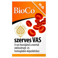 BioCo szerves Vas tabletta 90 db - Kép