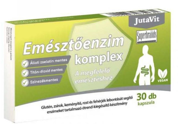 JutaVit Emésztőenzim kapszula 30 db - Kép