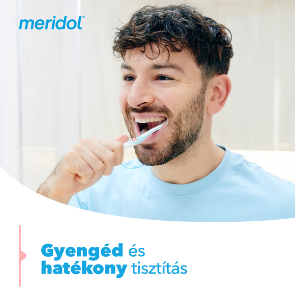 Meridol lágy fogkefe - Kép 3