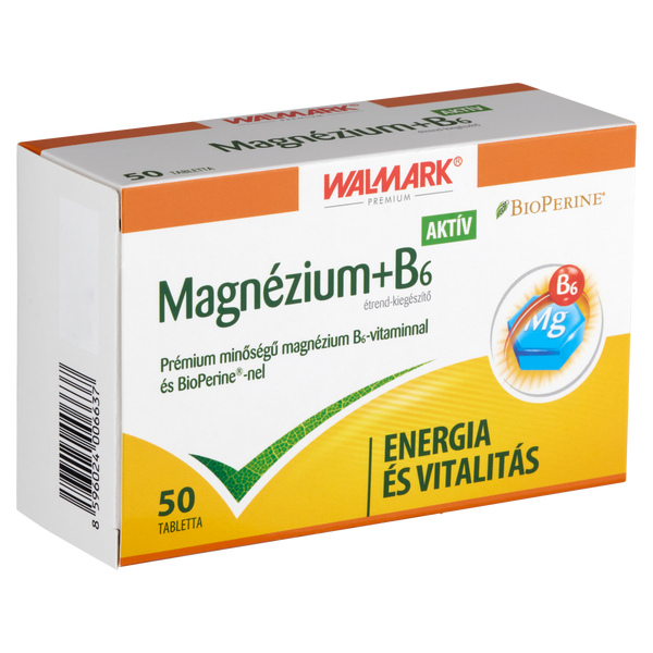 Walmark BIOPERINE Magnézium + B6 Aktív tabletta 50 db - Kép 6