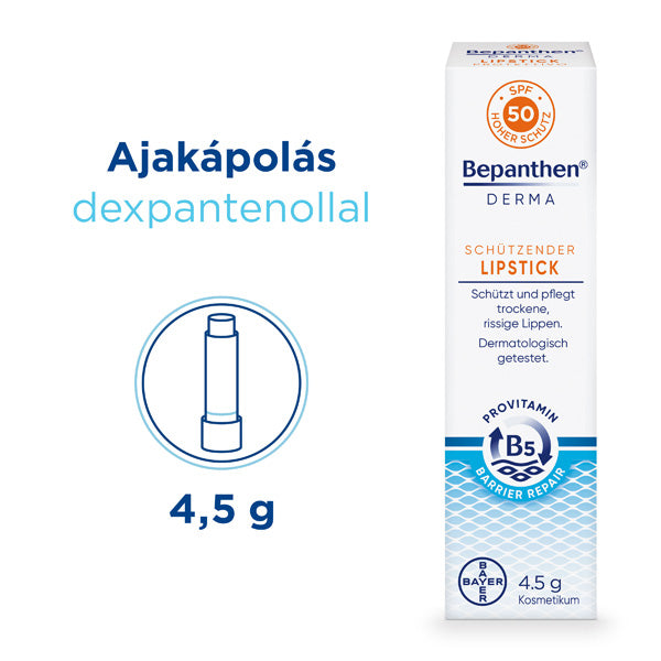 Bepanthen Derma Ajakápoló Stift SPF 50 4,5g - Kép 3