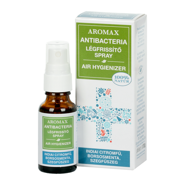 Aromax antifluenza légfrissítő spray citrom-borsmenta-szegfűszeg 20ml - Kép