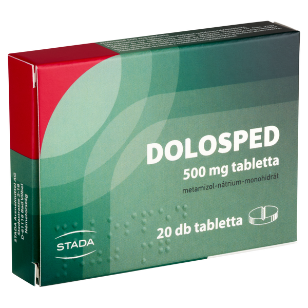 Dolosped 500 mg tabletta 20 db - Kép 2