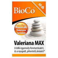 BioCo Valeriana Max tabletta 60 db - Kép