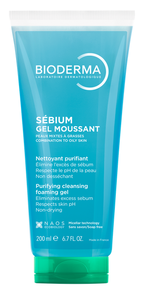 BIODERMA Sébium Gel Moussant habzó gél 200ml - Kép 1