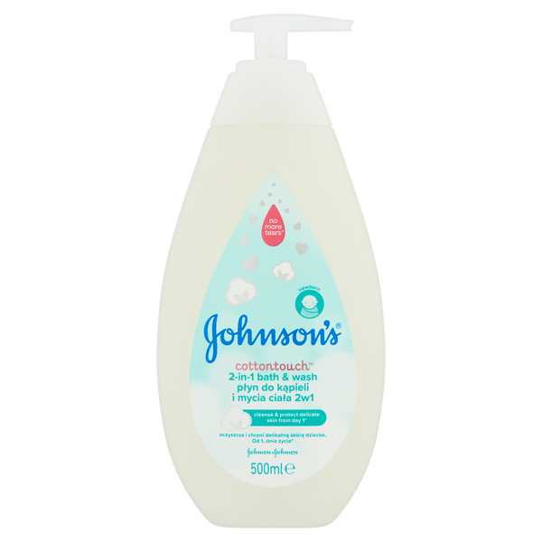 Johnson's CottonTouch fürdető 2in1 500ml - Kép
