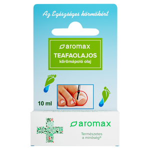 Aromax Teafaolajos köröm- és lábápoló ecsetelő 10ml kép