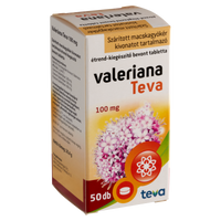 Valeriana TEVA 100mg bevont tabletta 50 db - Kép