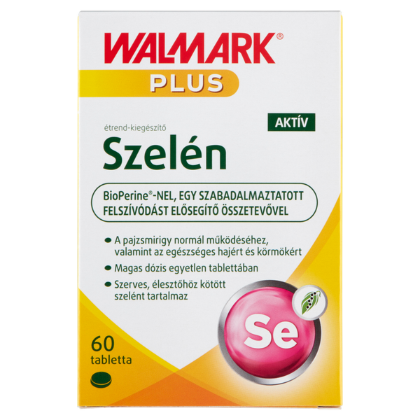 Walmark BIOPERINE Szelén Aktív tabletta 60 db - Kép