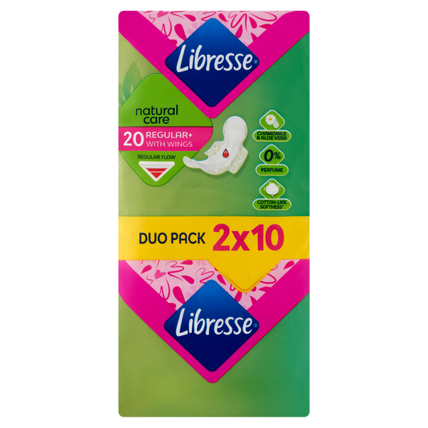 Libresse Natural Care Ultra Normal tisztasági betét 20 db - Kép 2