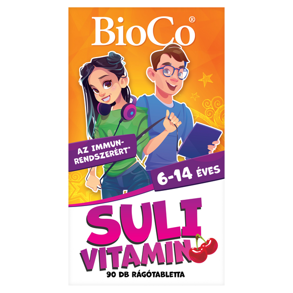 BioCo Suli vitamin cseresznyés rágótabletta 90 db - Kép 2