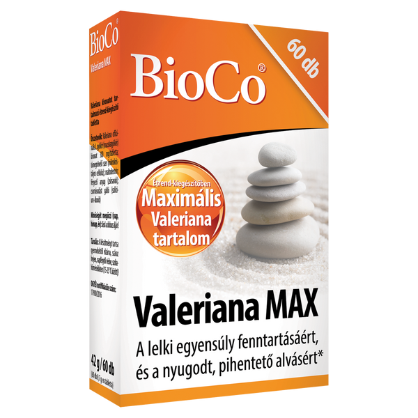 BioCo Valeriana Max tabletta 60 db - Kép 4