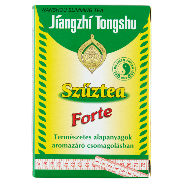 DR.CHEN Zsíroldó filteres szűztea Forte (Jiangzhi T.) 15 db - Kép 5