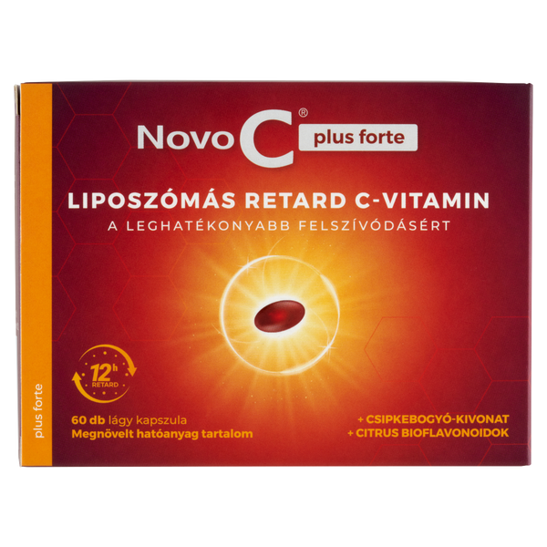 Novo C Plus Forte liposzómális retard kapszula 60 db - Kép 4