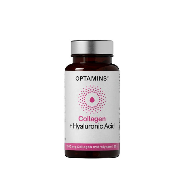 OPTAMINS Collagen + Hyaluronic acid étrend-kiegészítő kapszula 60 db - Kép