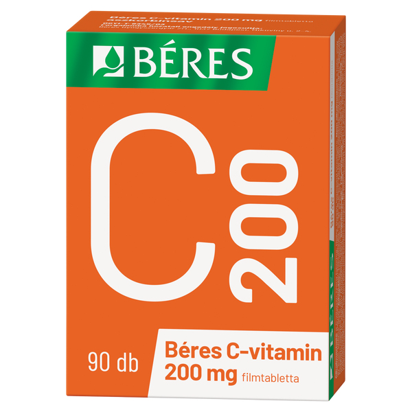 Béres C-vitamin 200 mg filmtabletta 90 db - Kép 2