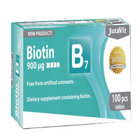 Jutavit Biotin 900 µg tabletta 100 db - Kép