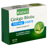 Béres Ginkgo Biloba 120 mg Forte kapszula 60 db - Kép